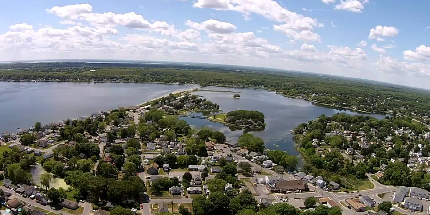 Swansea, MA aerial view